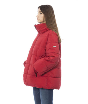 Baldinini Trend Red Polyamide Women Jacket