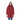 Baldinini Trend Elegant Chaqueta Larga Roja para Mujer