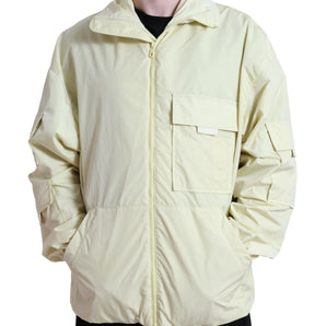 Dolce & Gabbana Elegant Yellow Windbreaker Jacket