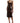 Dolce & Gabbana Brown Shiny Silk Sheath Sleeveless Bodycon Midi Dress
