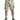 Dolce & Gabbana Multicolor Floral Print Denim Bermuda Shorts
