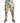 Dolce & Gabbana Multicolor Floral Print Denim Bermuda Shorts