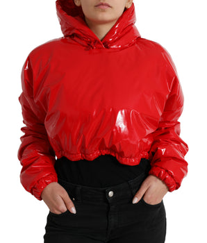 Dolce &amp; Gabbana Chic Chaqueta corta roja brillante