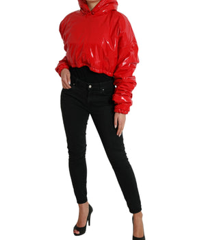Dolce &amp; Gabbana Chic Chaqueta corta roja brillante