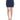 Costume National Chic Blue Mini Skirt with Side Zip Closure