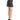 Costume National Chic Wool Blend Mini Skirt in Gray