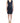 Costume National Chic Blue V-Neck Knee-Length Dress Costume National 