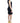 Costume National Chic Blue V-Neck Knee-Length Dress Costume National 
