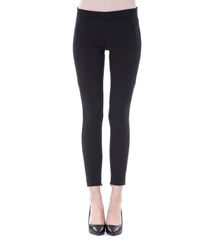 BYBLOS Black Polyester Women Pants BYBLOS 