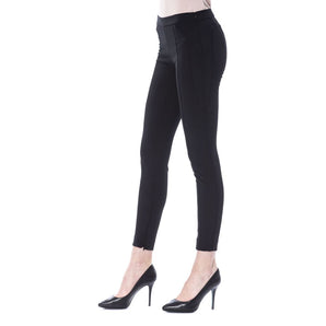 BYBLOS Black Polyester Jeans &amp; Pant