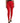 Dolce &amp; Gabbana Leggings rojos elegantes de cintura alta