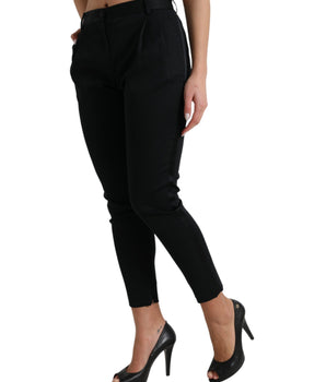 Dolce &amp; Gabbana Pantalones cortos pitillo elegantes de cintura alta
