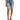 Dolce & Gabbana High Waist Embellished Bermuda Denim Shorts