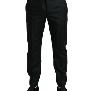 Dolce &amp; Gabbana Pantalón de vestir de lana elegante y slim fit