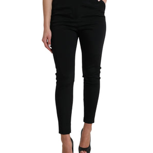 Dolce &amp; Gabbana Elegant High Waist Skinny Pants