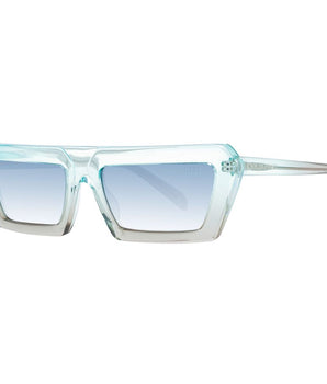 Emilio Pucci Turquoise Plastic Sunglasses