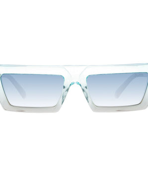 Emilio Pucci Turquoise Plastic Sunglasses