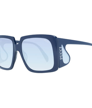 Emilio Pucci Blue Plastic Sunglasses