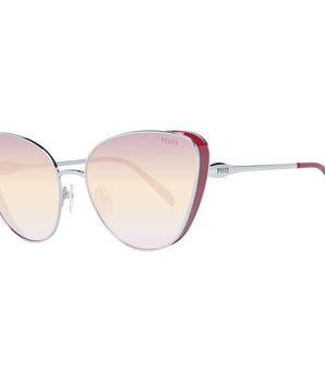 Emilio Pucci Silver Metal Sunglasses