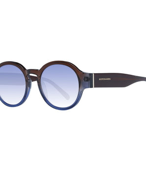 Scotch & Soda Brown Acetate Sunglasses