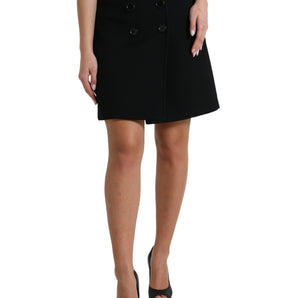 Dolce &amp; Gabbana Elegant High-Waist A-Line Mini Skirt