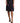 Dolce & Gabbana Black Rose High Waist A-line Knee Length Skirt