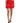 Dolce & Gabbana Red Viscose High Waist Fitted Pleated Skirt
