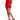 Dolce &amp; Gabbana Elegant Pleated Mini Skirt in Vibrant Red