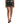 Dolce & Gabbana Black Cotton Blend High Waist Mini Skirt