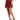 Dolce & Gabbana High Waist Red Leopard Mini Skirt