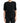 Dolce & Gabbana Black Silk Round Neck Short Sleeve Blouse Top