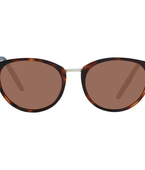 Serengeti Brown Acetate & Metal Sunglasses