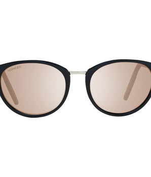 Serengeti Black Acetate & Metal Sunglasses