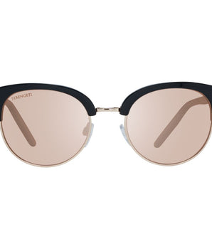 Serengeti Black Acetate & Metal Sunglasses