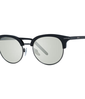Serengeti Black Acetate & Metal Sunglasses