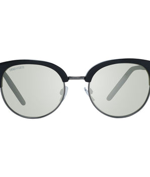 Serengeti Black Acetate & Metal Sunglasses