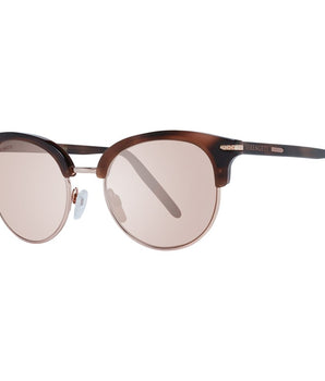 Serengeti Brown Acetate & Metal Sunglasses