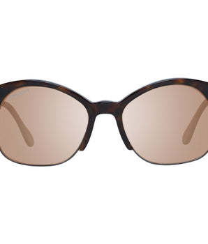 Serengeti Brown Acetate & Metal Sunglasses