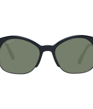 Serengeti Black Acetate &amp; Metal Sunglasses