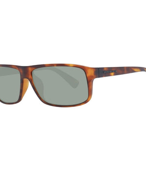Serengeti Brown Plastic Sunglasses