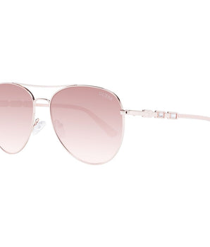 Guess Rose Gold Metal Sunglasses