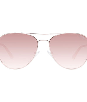 Guess Rose Gold Metal Sunglasses