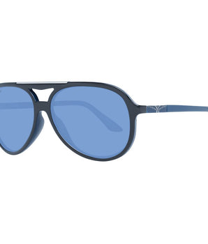 Longines Black Plastic Sunglasses