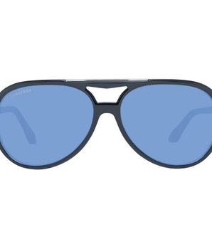 Longines Black Plastic Sunglasses