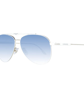 Longines White Metal Sunglasses