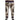 Dolce & Gabbana Elegant Silk Skinny Pants with Heraldic Print