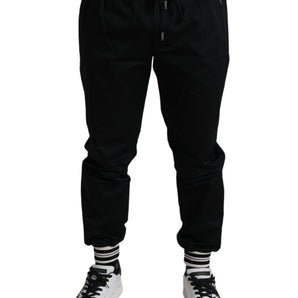 Dolce &amp; Gabbana Sleek Skinny Cotton Jogger Pants