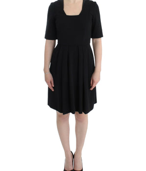 CO|TE Elegant Black Short Sleeve Venus Dress CO|TE 