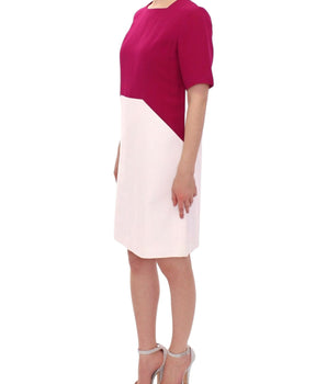 CO|TE Chic White and Pink Shift Robot Dress CO|TE 