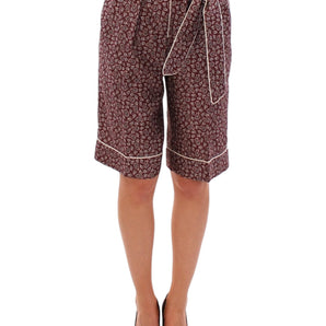 Dolce &amp; Gabbana Pantalones Cortos De Pijama De Seda Chic